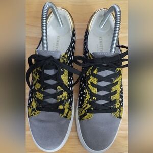 Kenneth Cole Kam Sneaker Animal Print Flats Women's 7.5